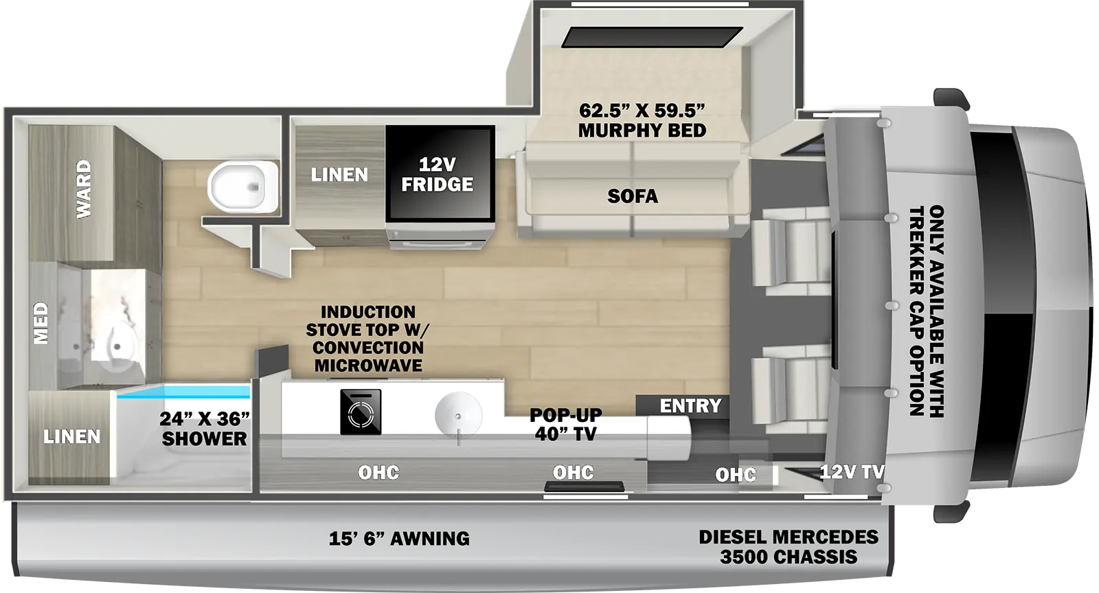 Solera 24SFM Floorplan